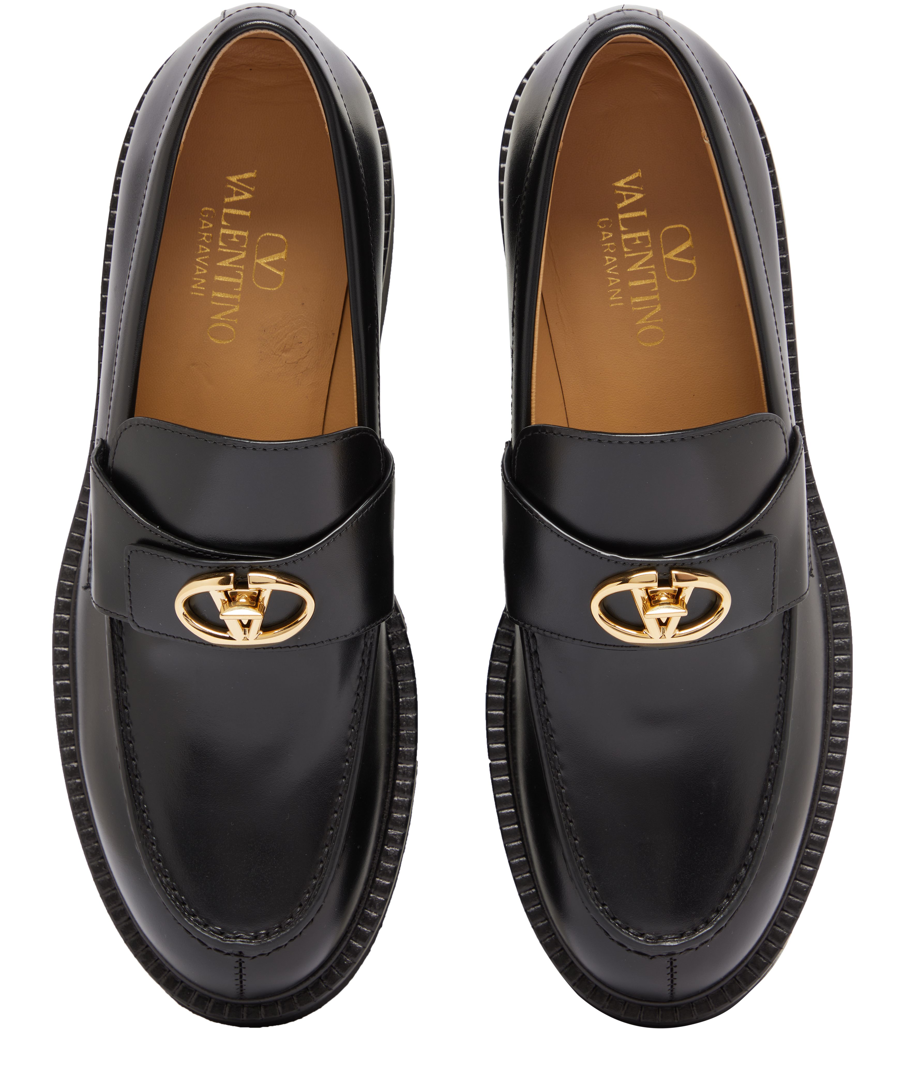 VALENTINO GARAVANI Vlogo Locker loafers