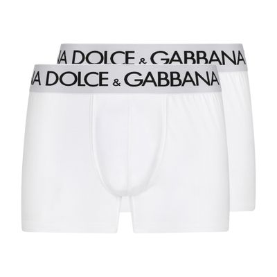 Dolce & Gabbana Two-pack cotton jersey boxers