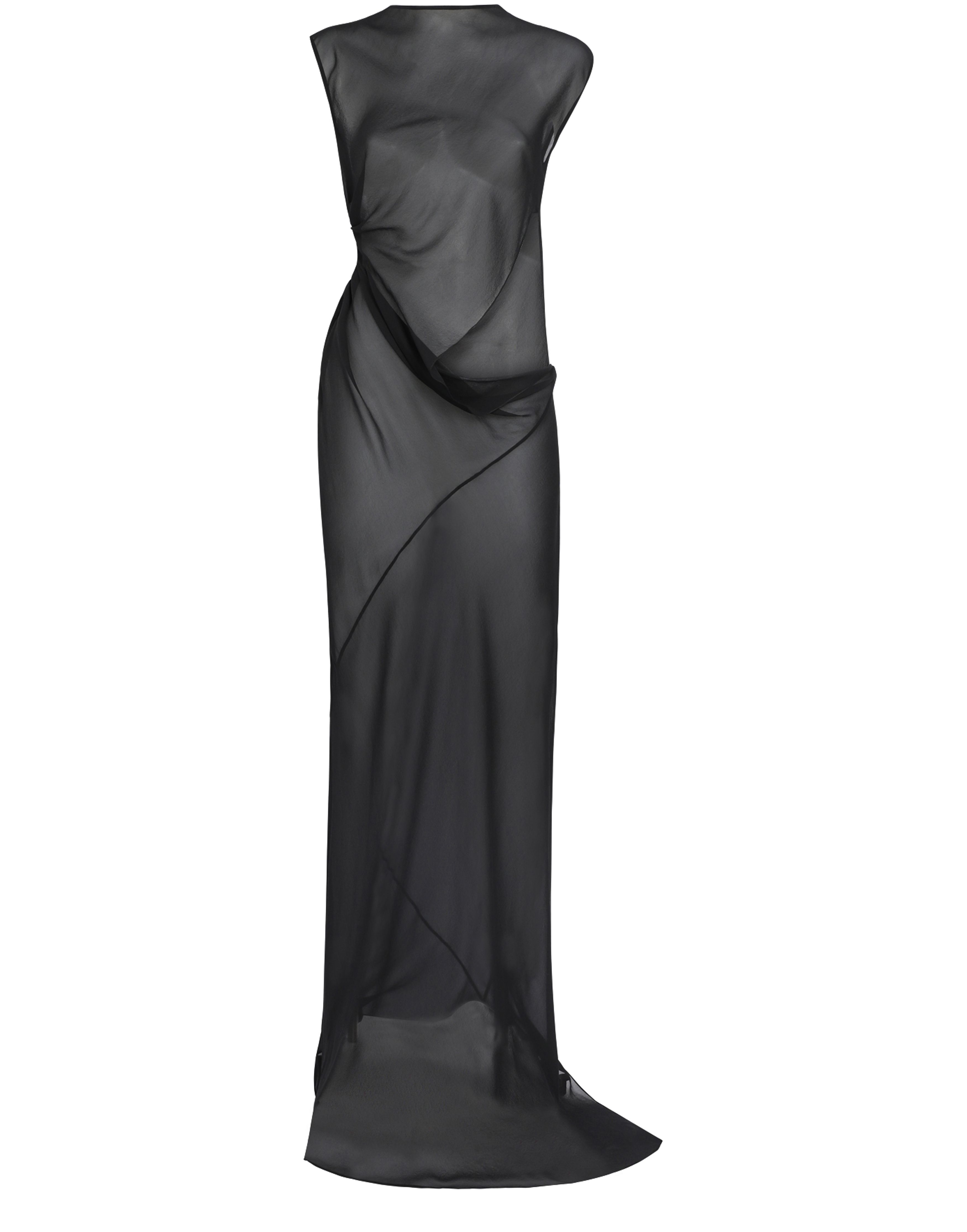 Ann Demeulemeester Iska asymmetric draped dress