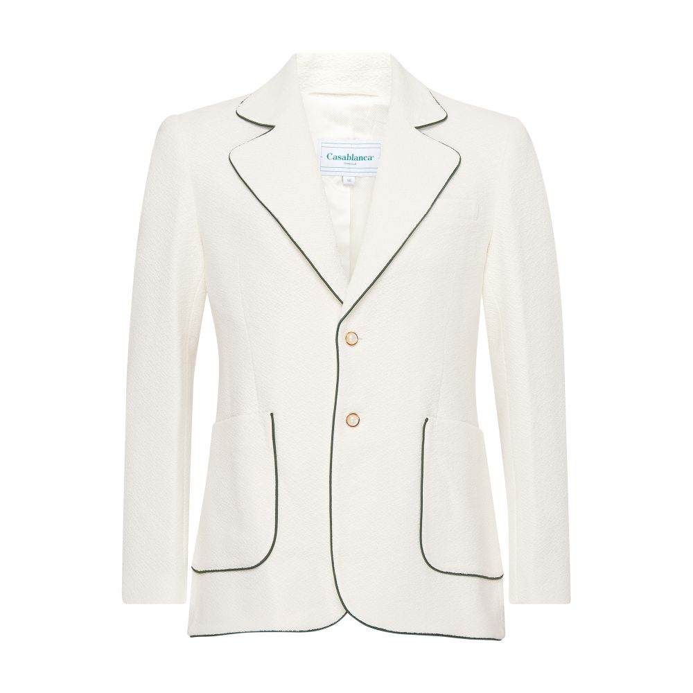 Casablanca Tennis single breasted jacket