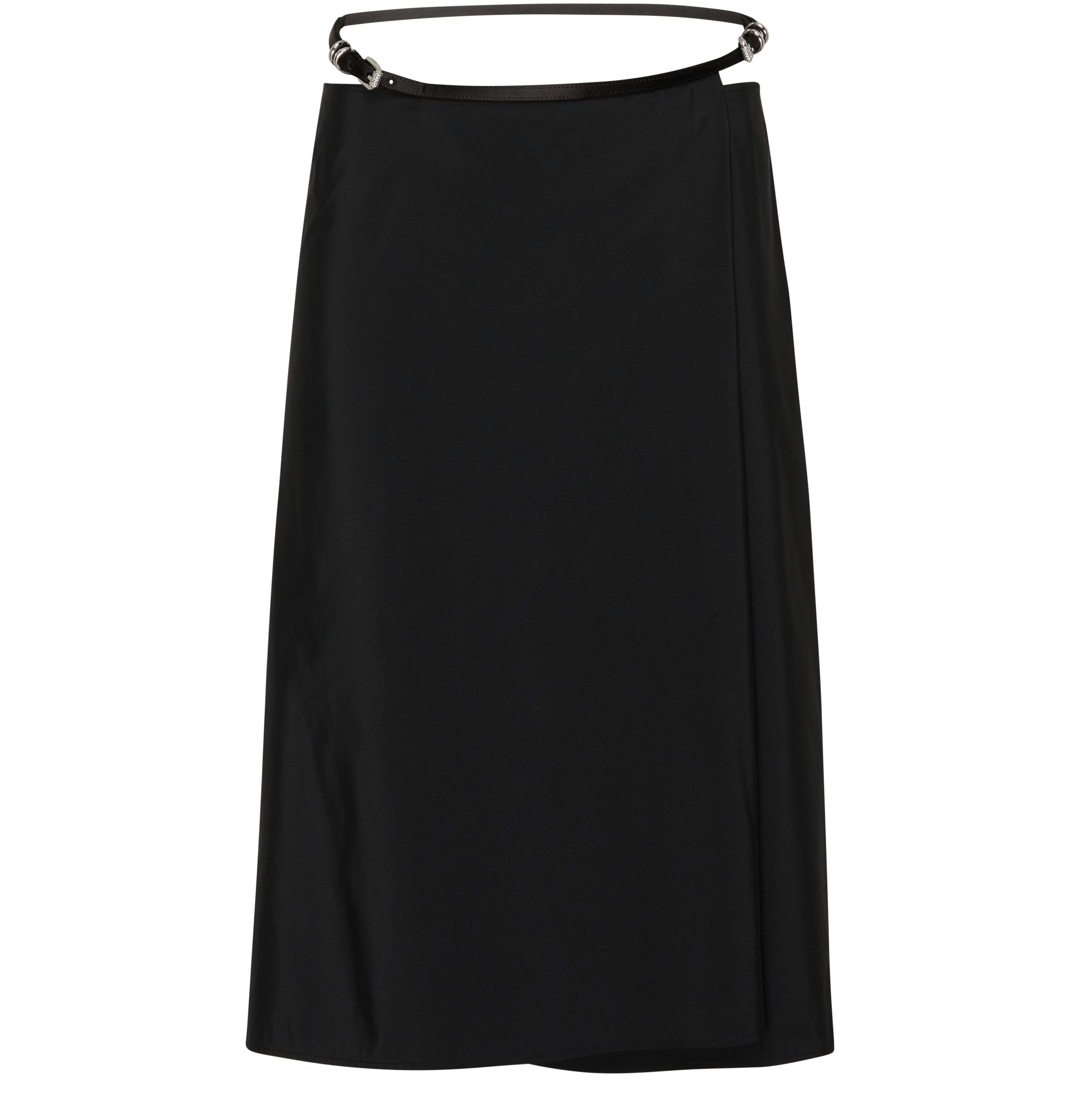 Givenchy Voyou in cotton taffetas wrap skirt