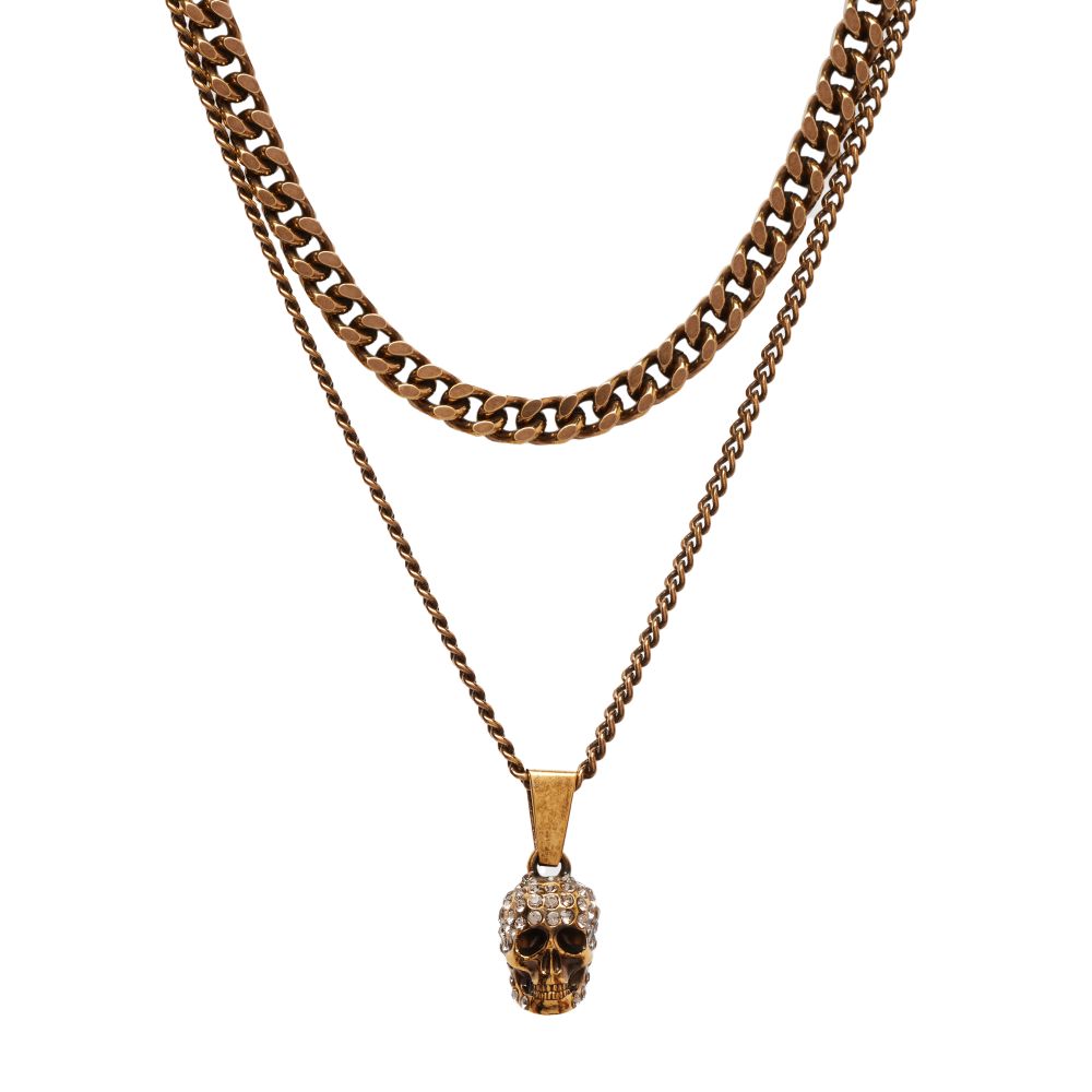 Alexander McQueen Double chain necklace