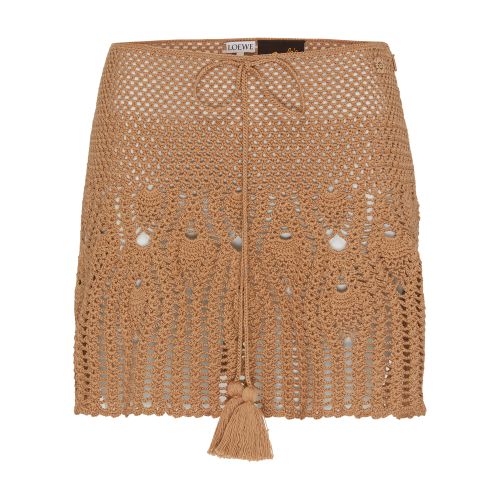 Loewe Crochet mini skirt