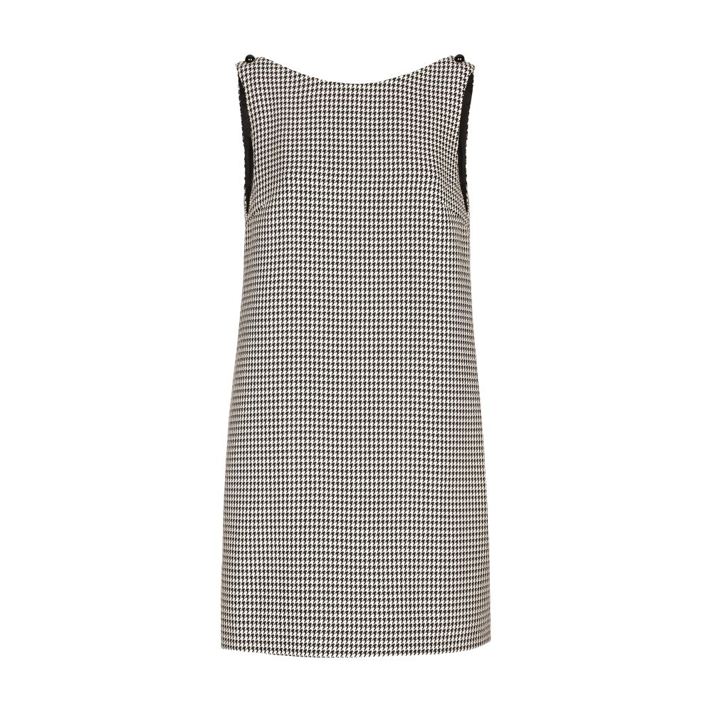 Dolce & Gabbana Sleeveless wool short dress