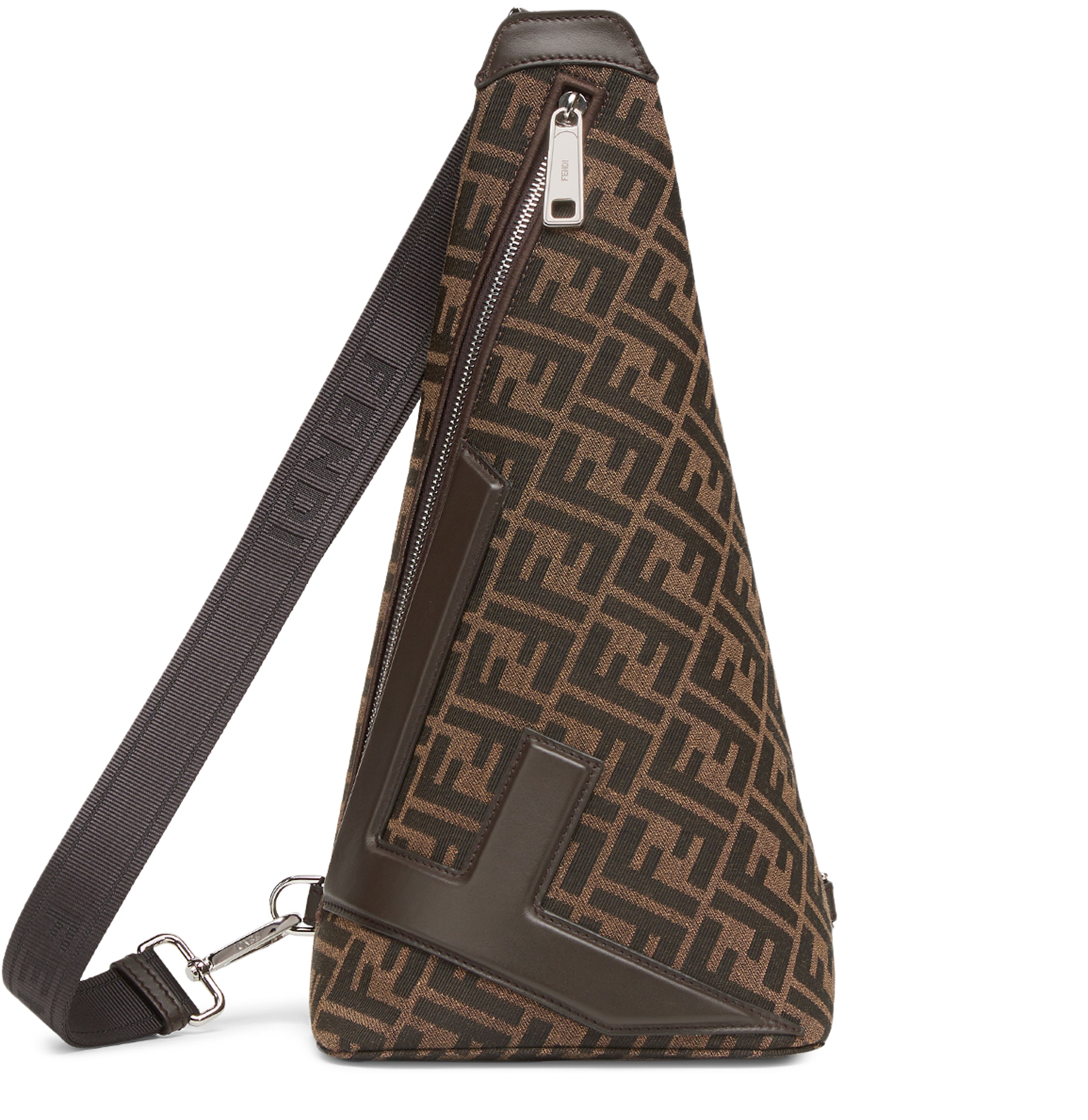 FENDI FF Jacquard Fendi Cono bag