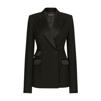 Dolce & Gabbana Double-breasted woolen jacket