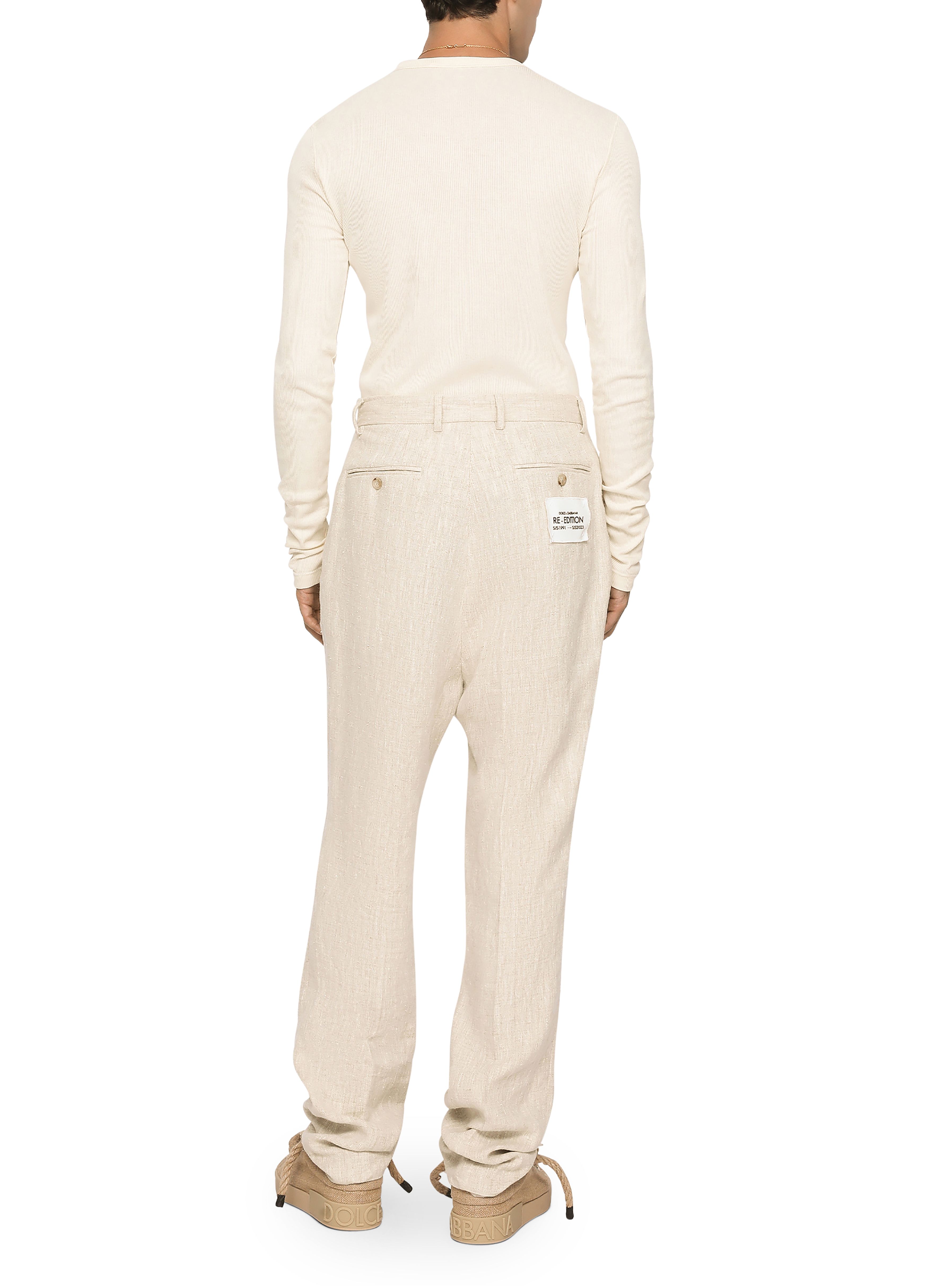 Dolce & Gabbana Tailored linen pants