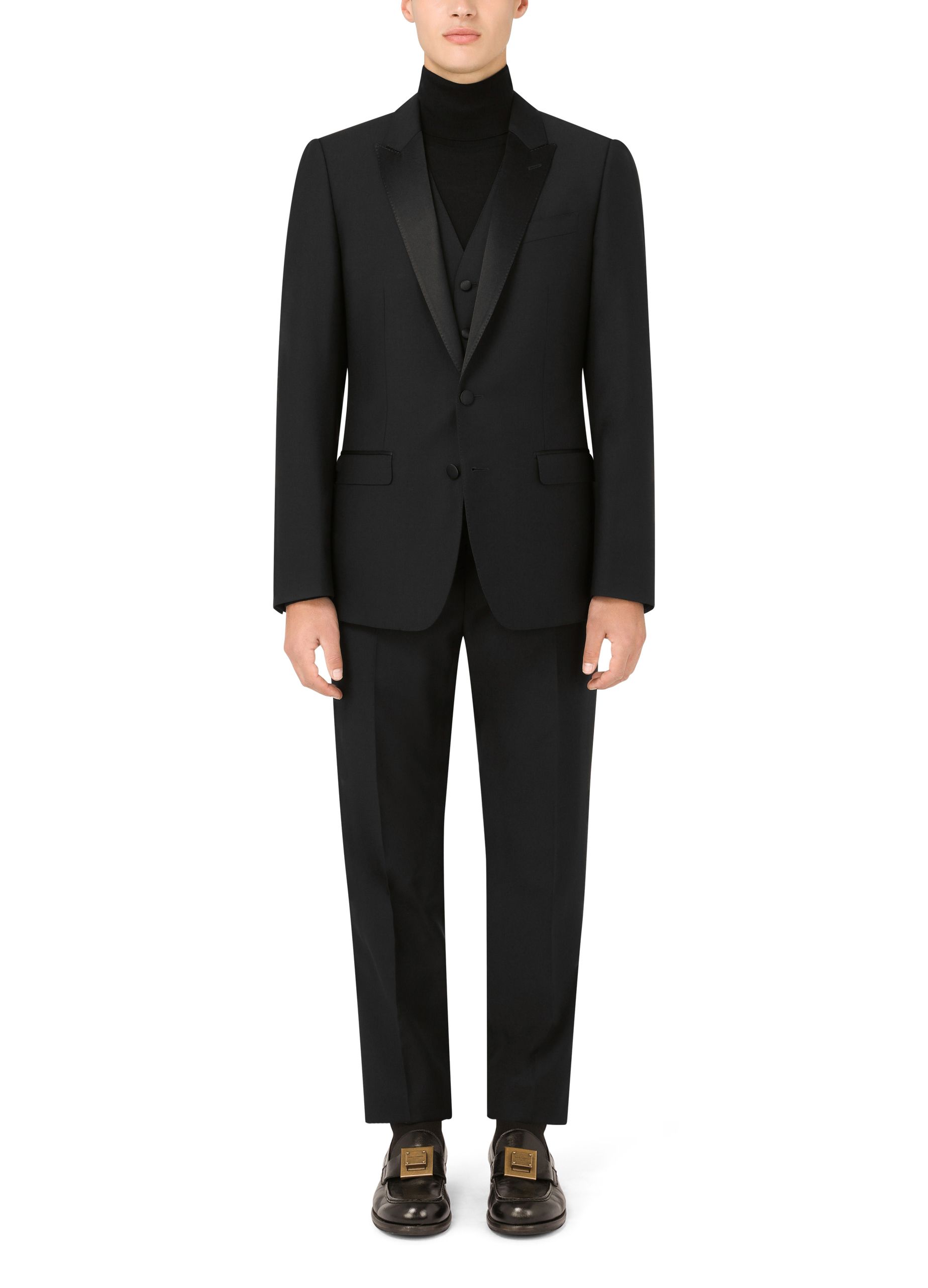 Dolce & Gabbana Martini-fit wool and silk tuxedo suit