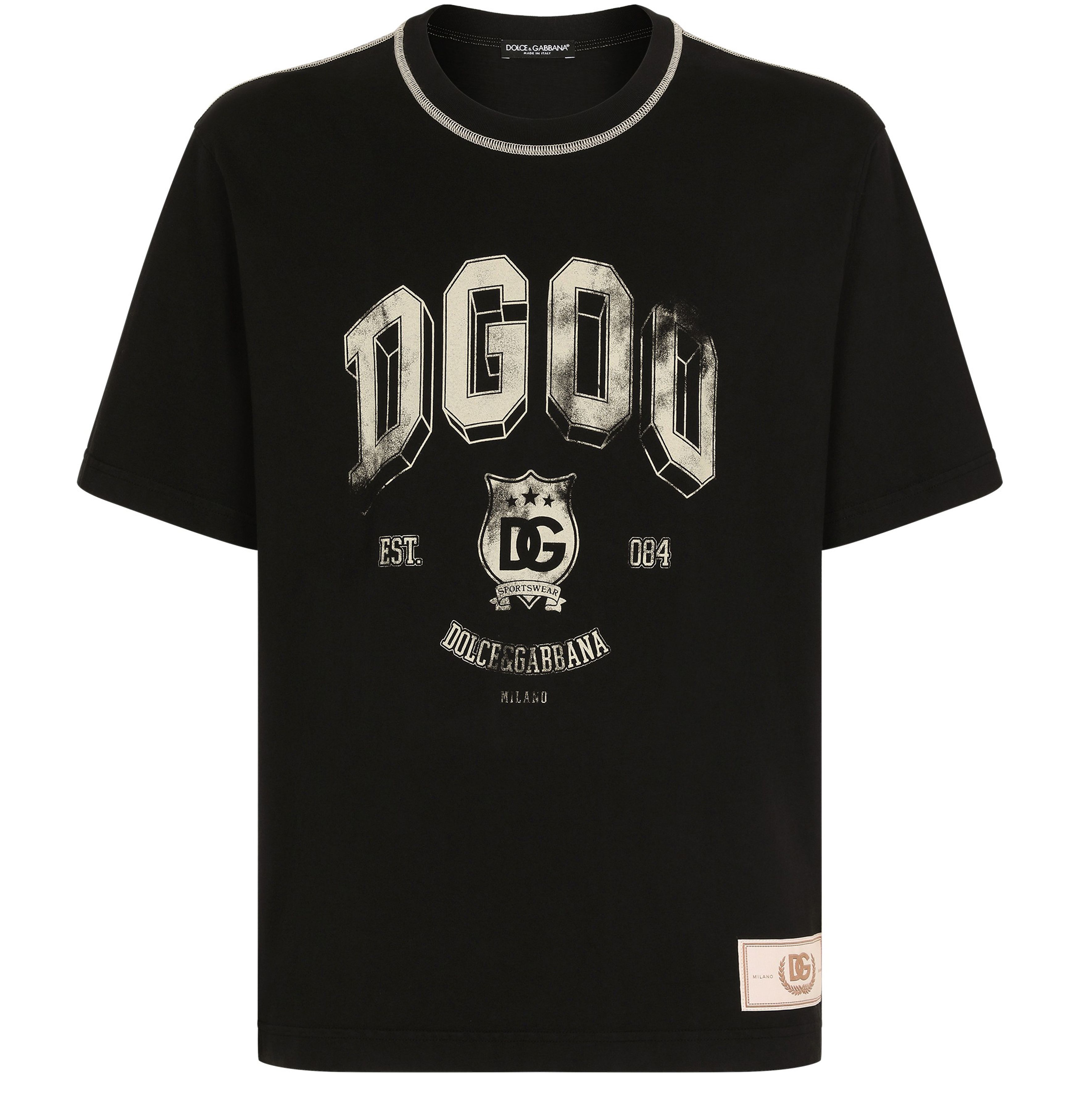 Dolce & Gabbana Cotton T-shirt with logo print