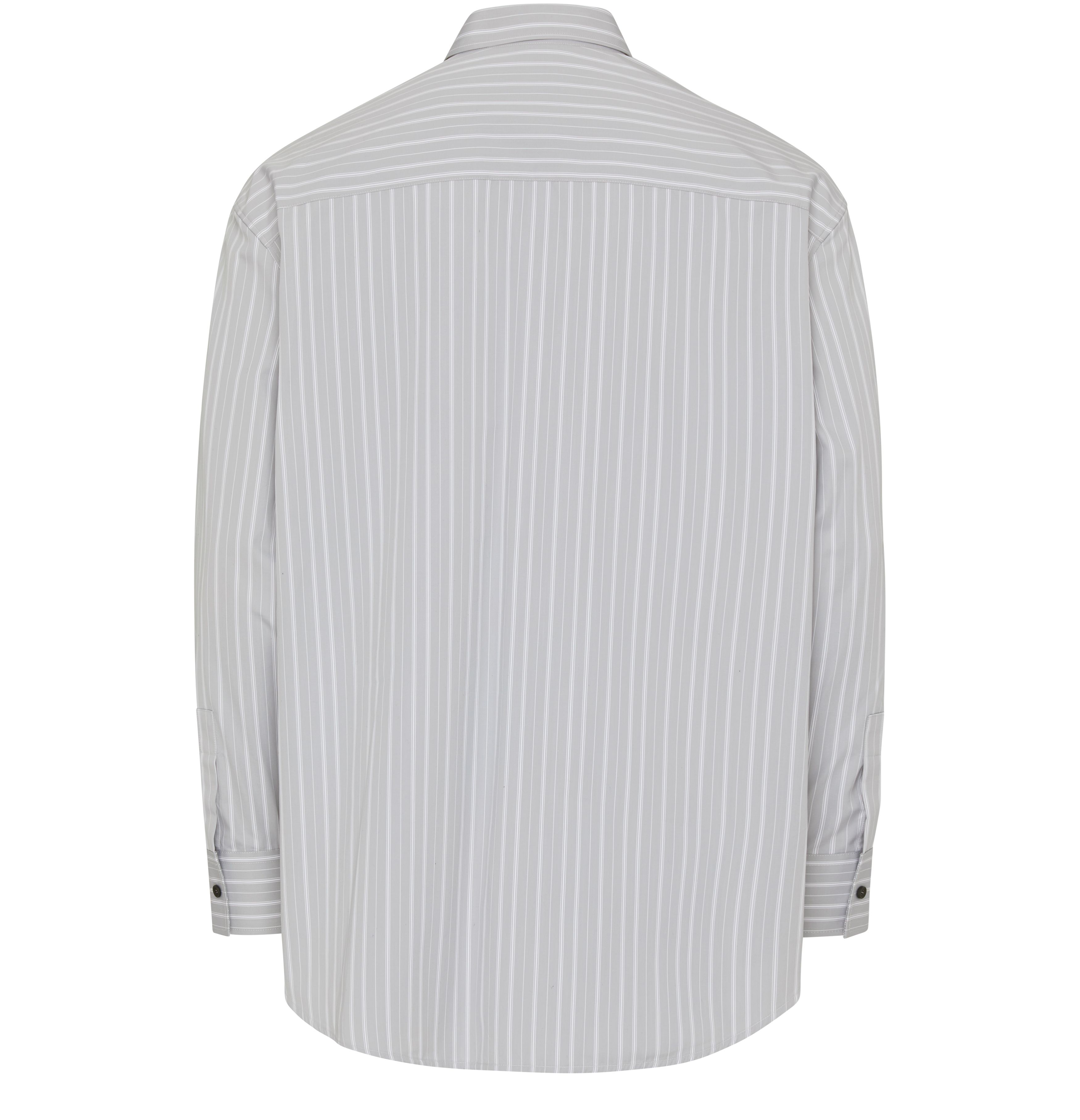 OFF-WHITE Ow Popl Stripe Alloy shirt