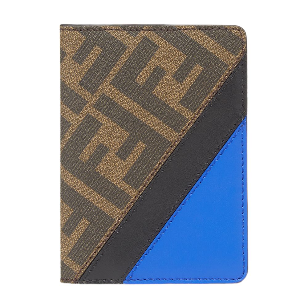 FENDI Fendi Diagonal Card Holder