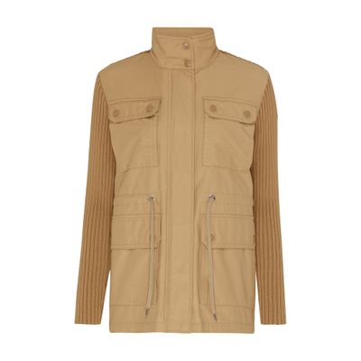 Moncler Bi-material jacket