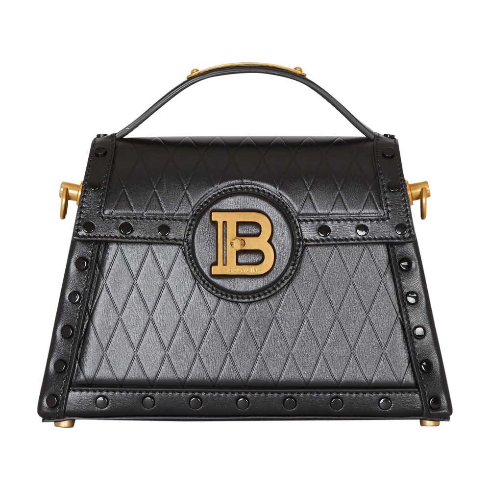 Balmain B-Buzz Dynasty calfskin leather bag