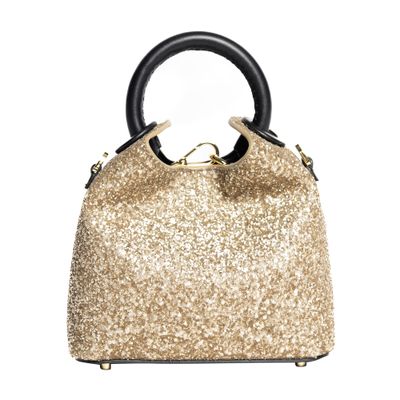 Elleme Madeleine small glitter bag