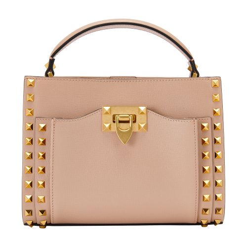 Valentino Small Rockstud calfskin crossbody bag