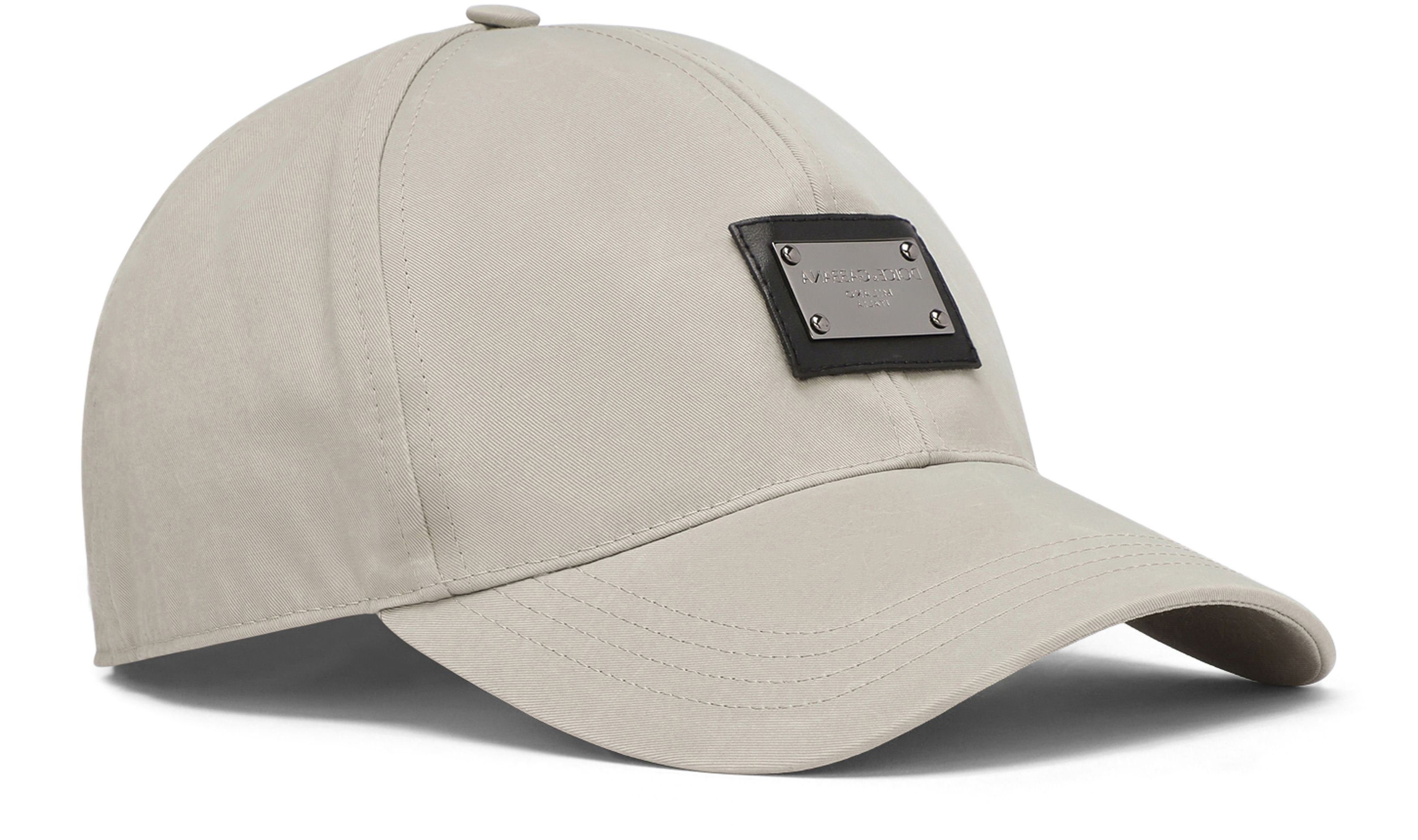 Dolce & Gabbana Cotton gabardine baseball cap