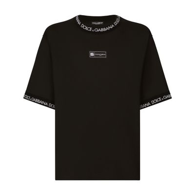 Dolce & Gabbana Short-sleeved cotton T-shirt