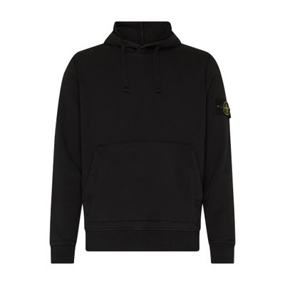 Stone Island Hoodie with logo patch