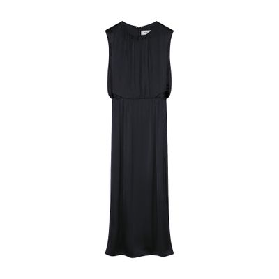 Yves Salomon Satin maxi dress