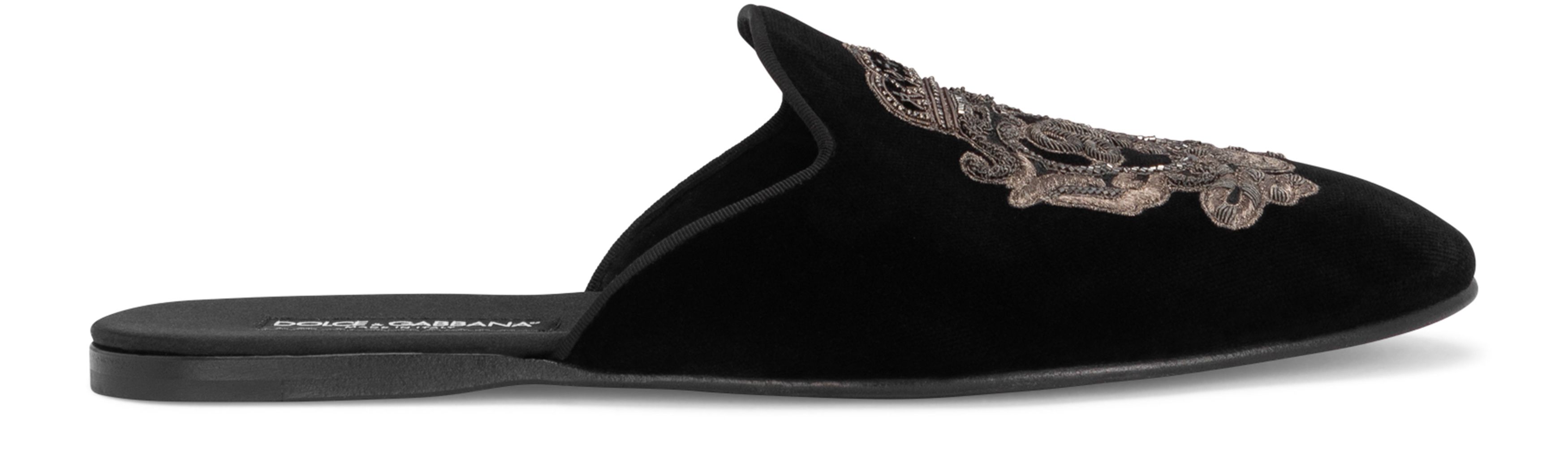 Dolce & Gabbana Velvet slipper