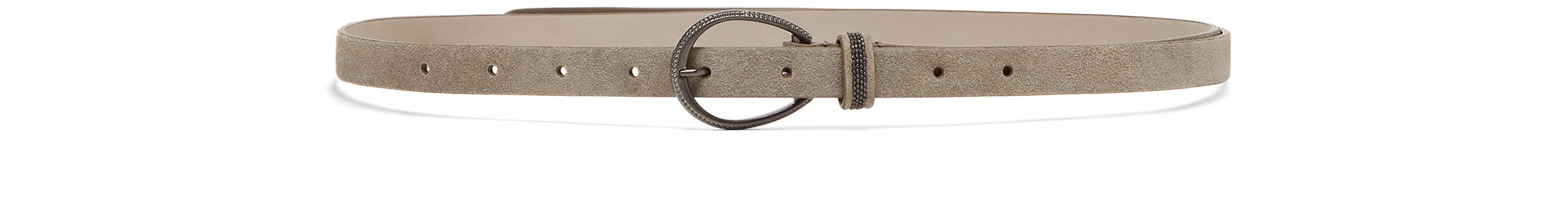 Brunello Cucinelli Suede belt