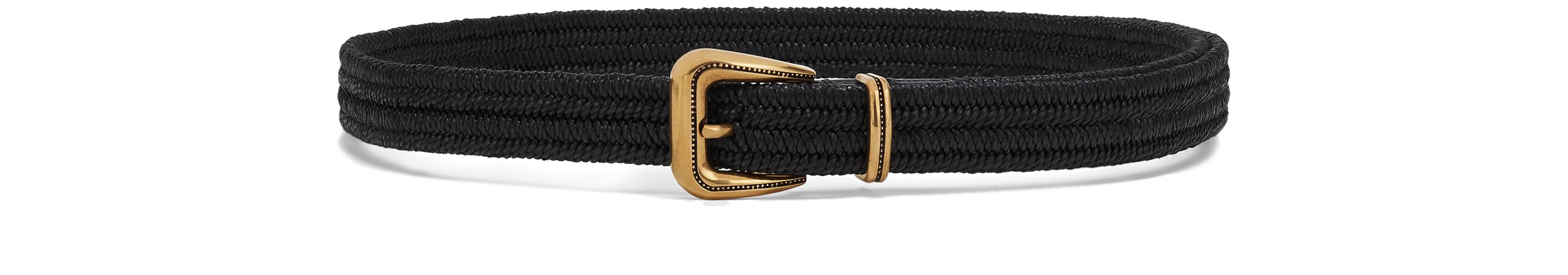 Brunello Cucinelli Braided linen belt