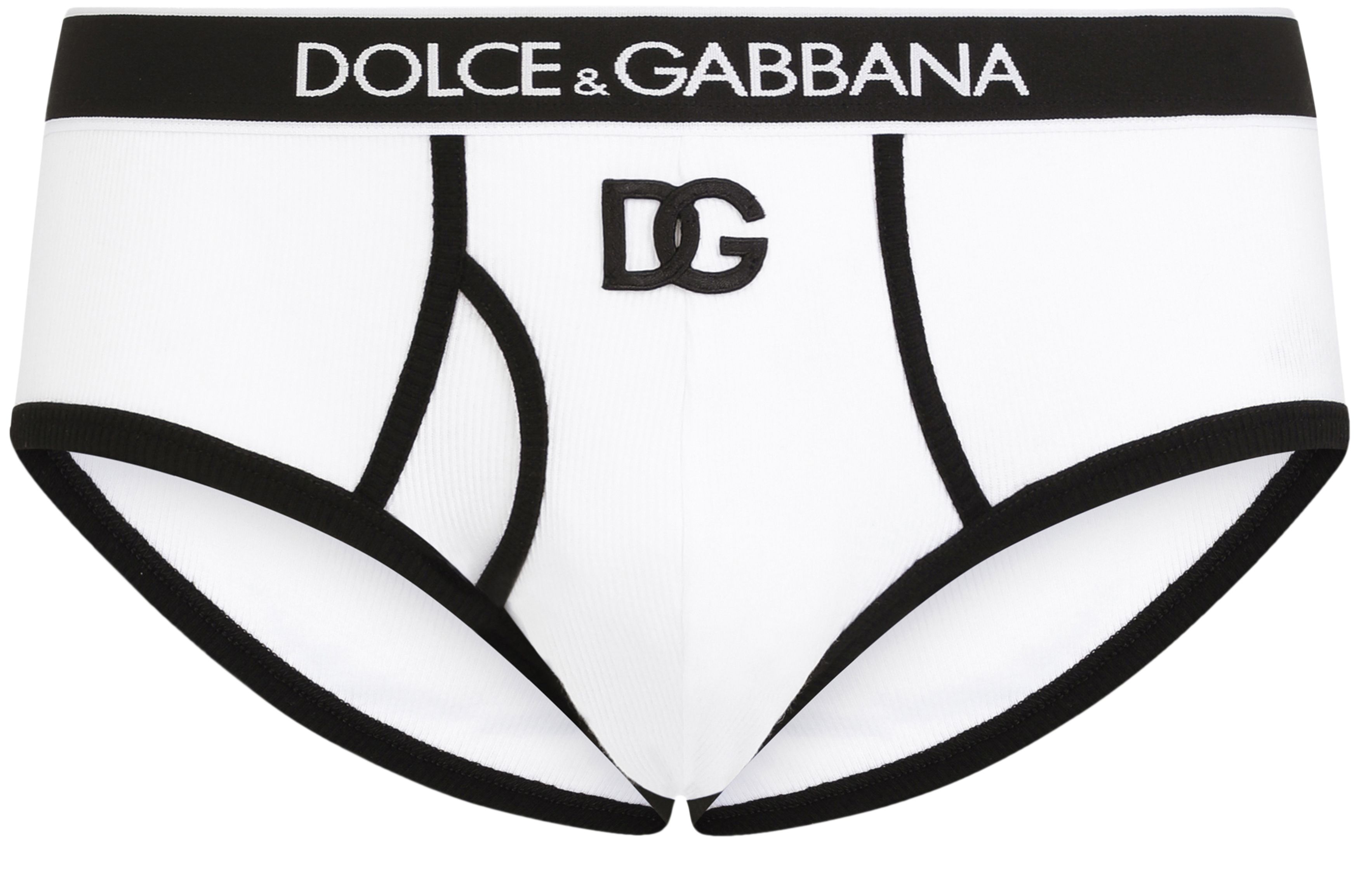 Dolce & Gabbana Fine-rib cotton Brando briefs