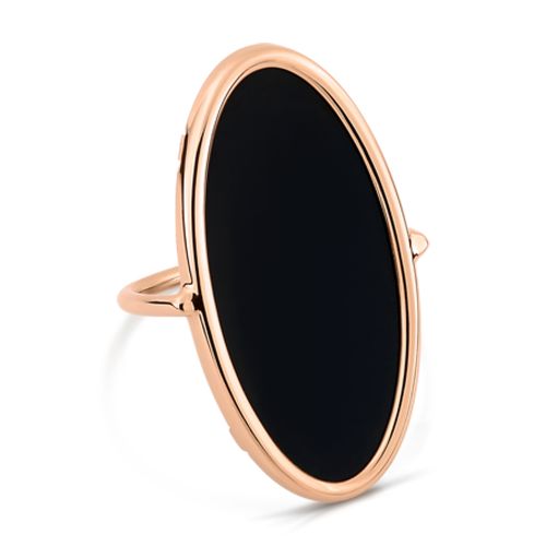  Ellipse onyx ring