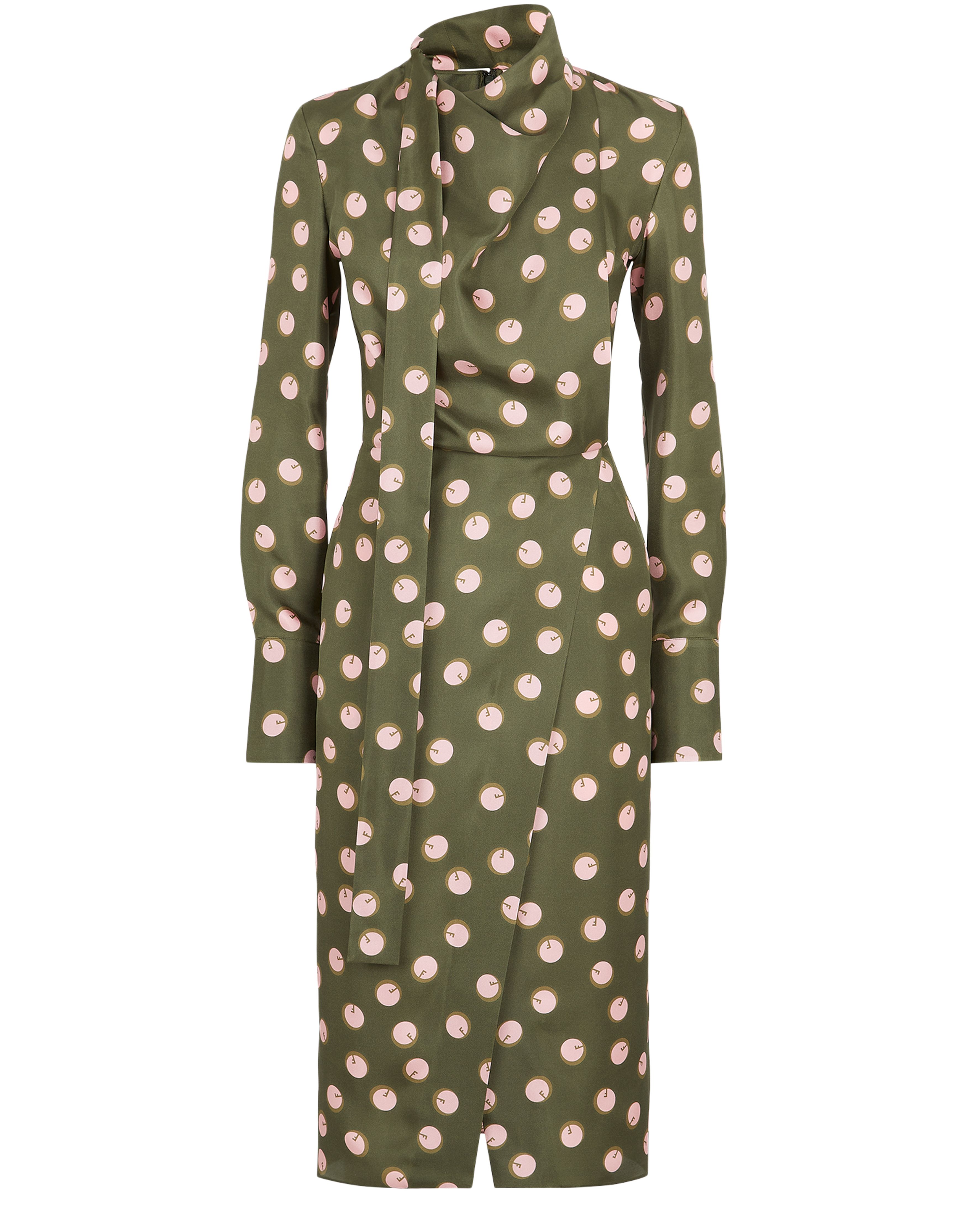 FENDI Long-sleeved midi dress