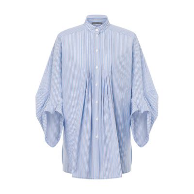 Alberta Ferretti Shirt in striped poplin