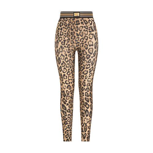 Dolce & Gabbana Leopard-print spandex/jersey leggings