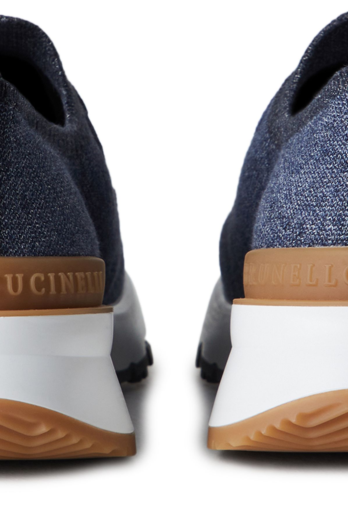 Brunello Cucinelli Knitted running shoes