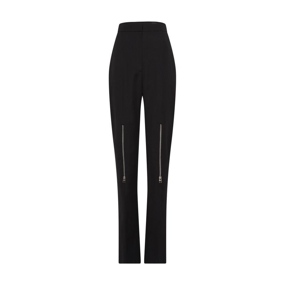 Alexander McQueen Wool trousers high-waisted fit