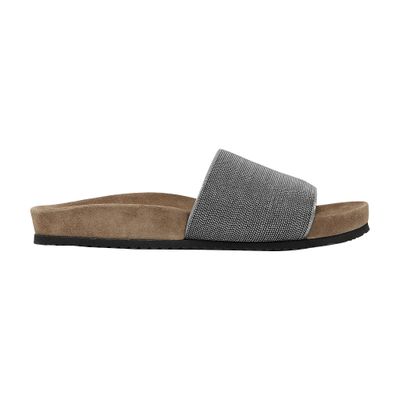 Brunello Cucinelli Suede mules