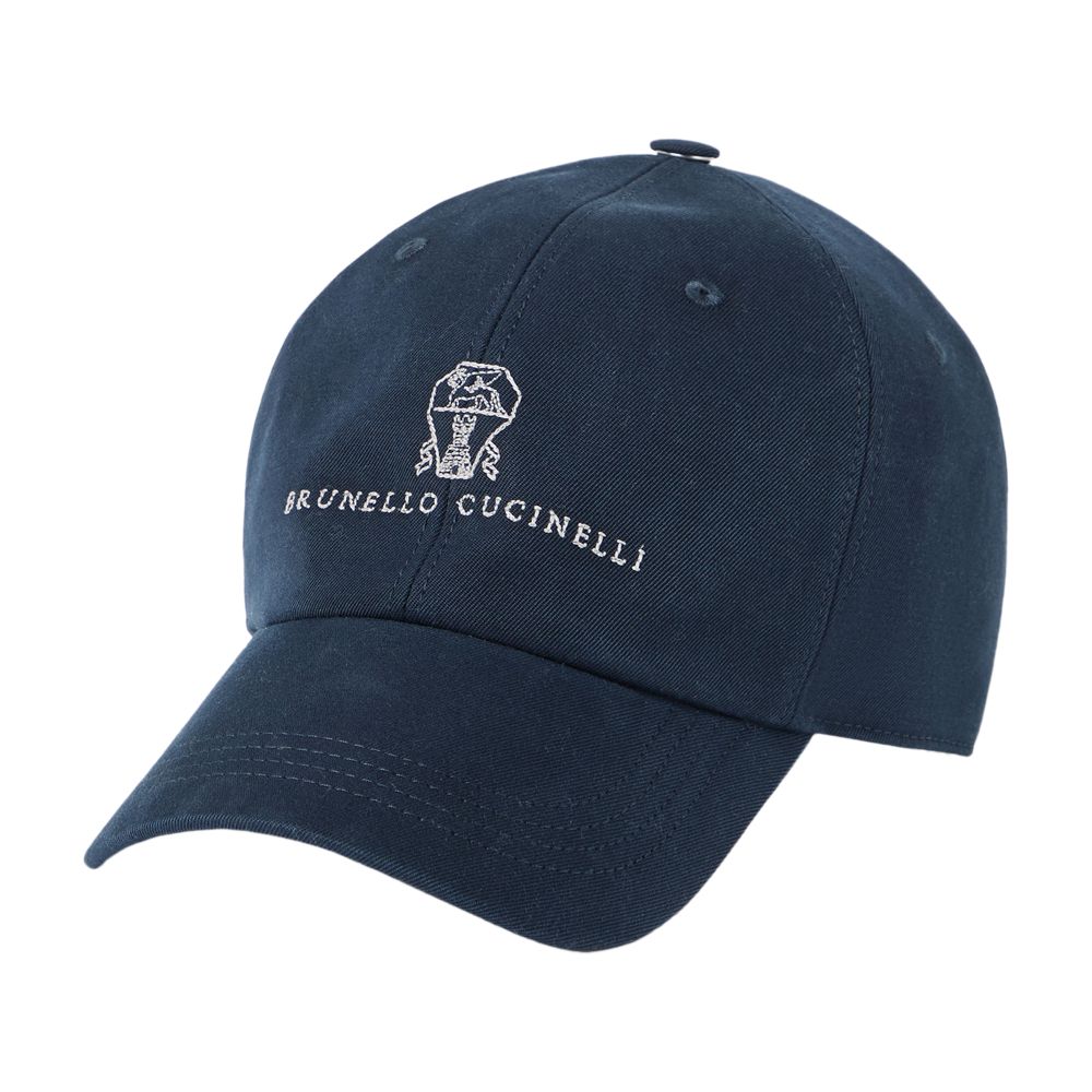 Brunello Cucinelli Baseball cap with embroidery