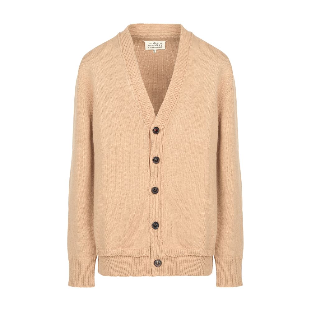 Maison Margiela Elbow patch cardigan