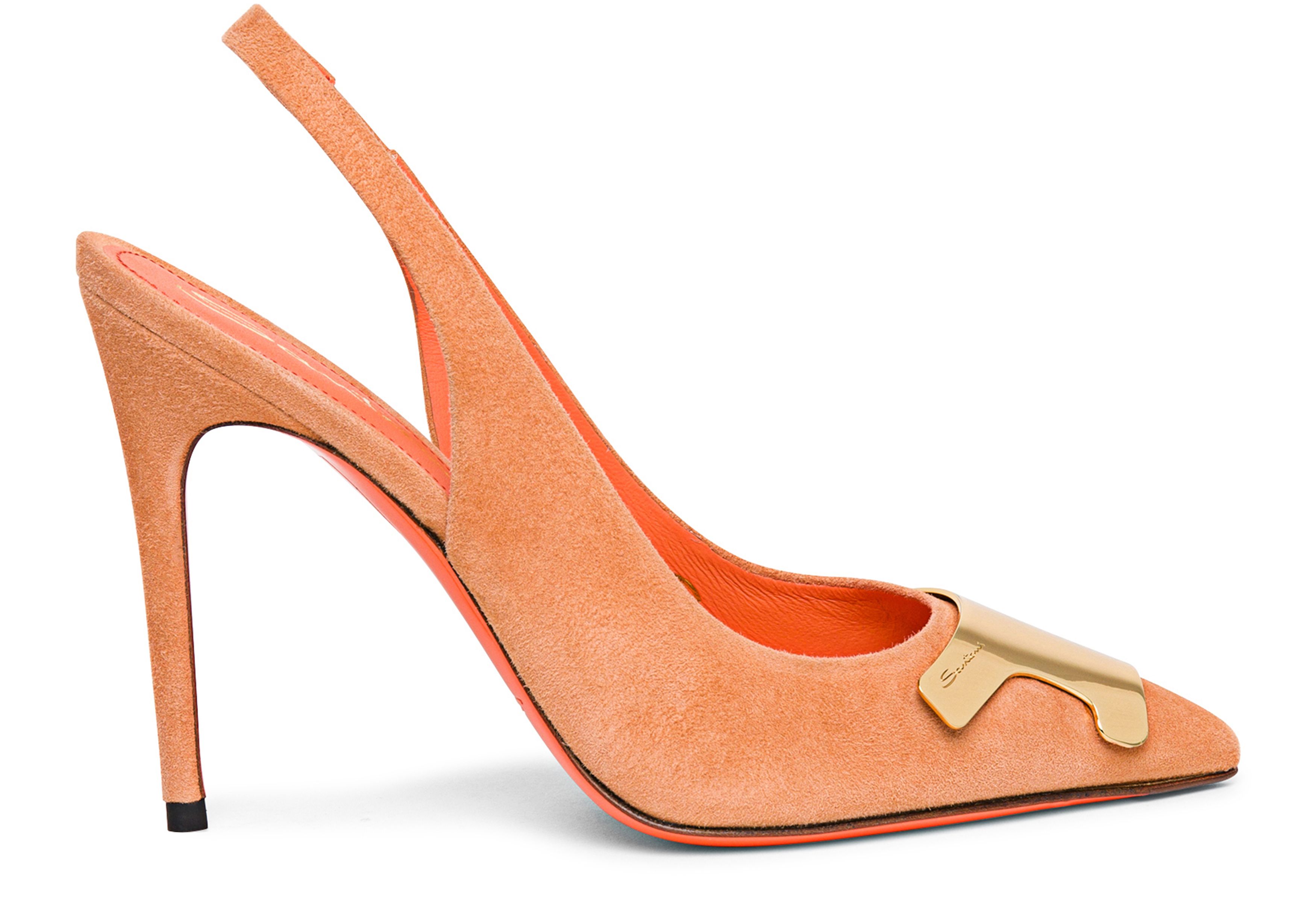 Santoni High-heel Santoni Sibille slingbacks