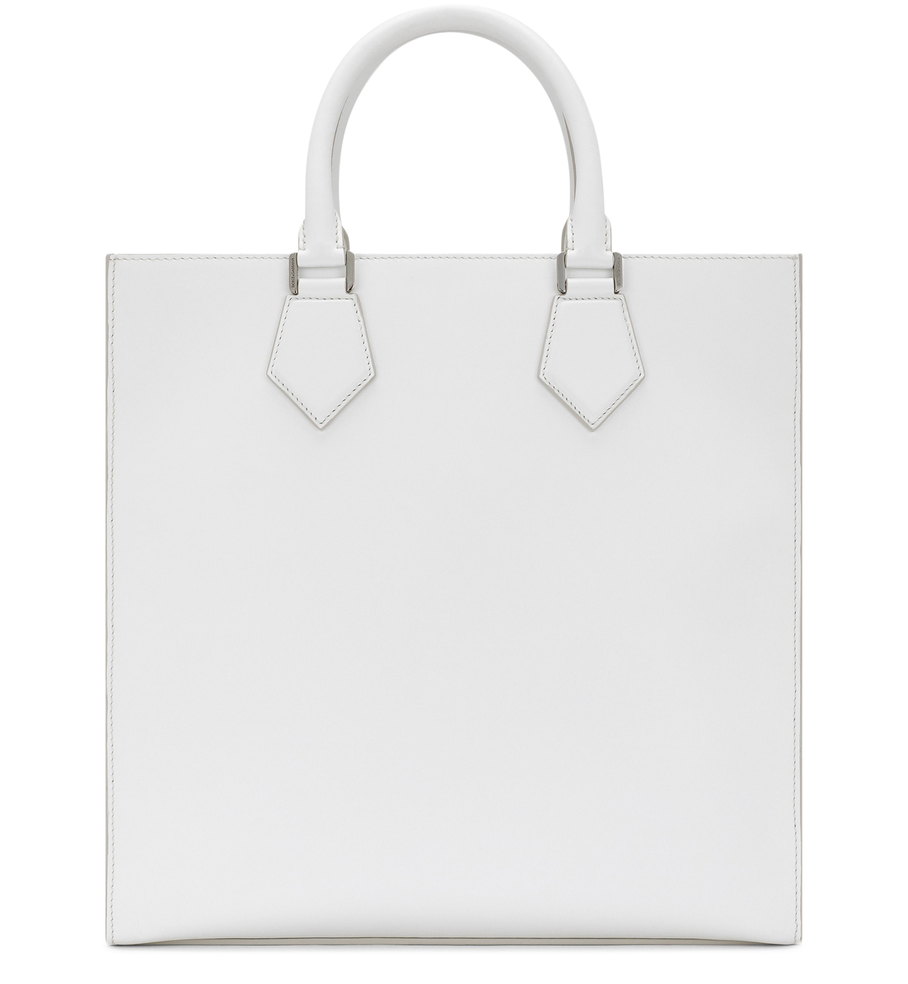 Dolce & Gabbana Calfskin tote bag with raised logo