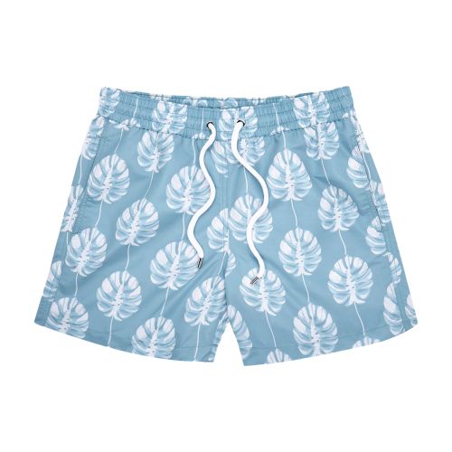 Frescobol Carioca Sport swim shorts botânico leaf print