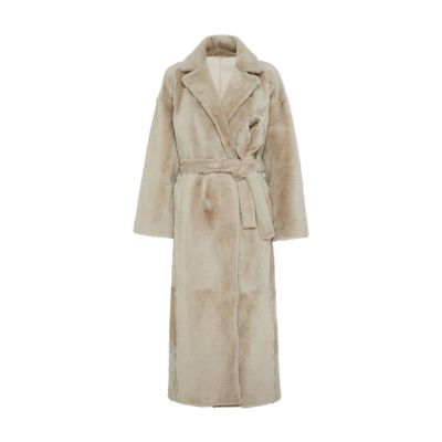 Brunello Cucinelli Shearling reversible coat