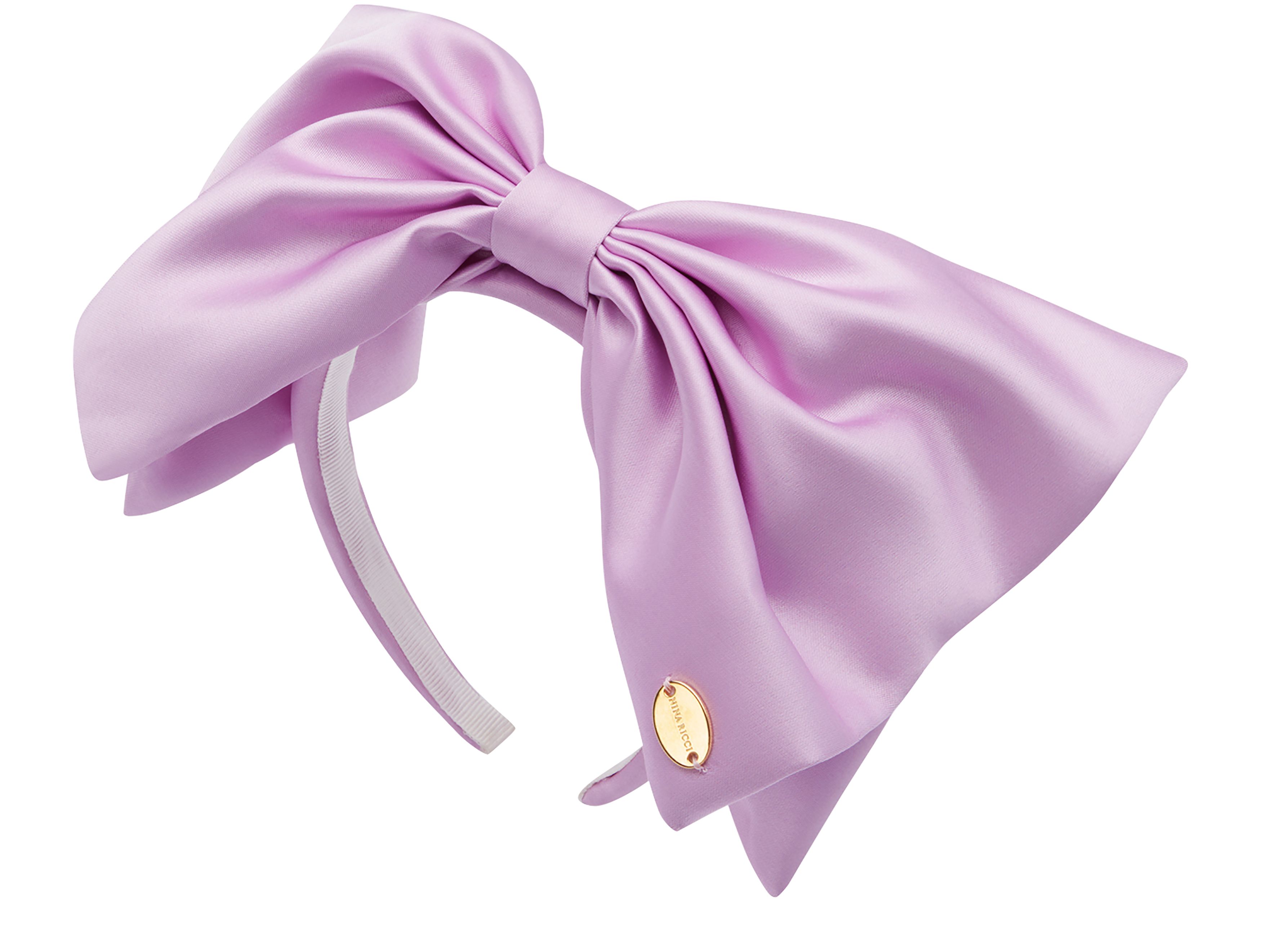 Nina Ricci Satin headband with bow