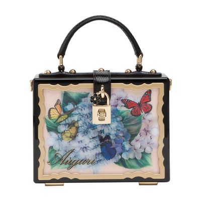 Dolce & Gabbana Lacquered Postcard Dolce Box bag