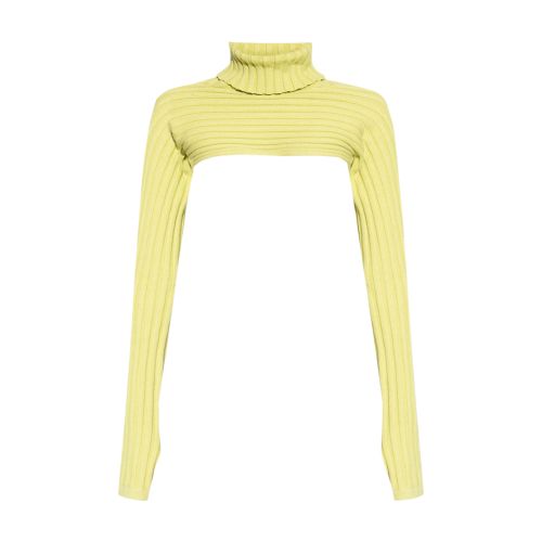  ‘Nynne' cropped turtleneck sweater