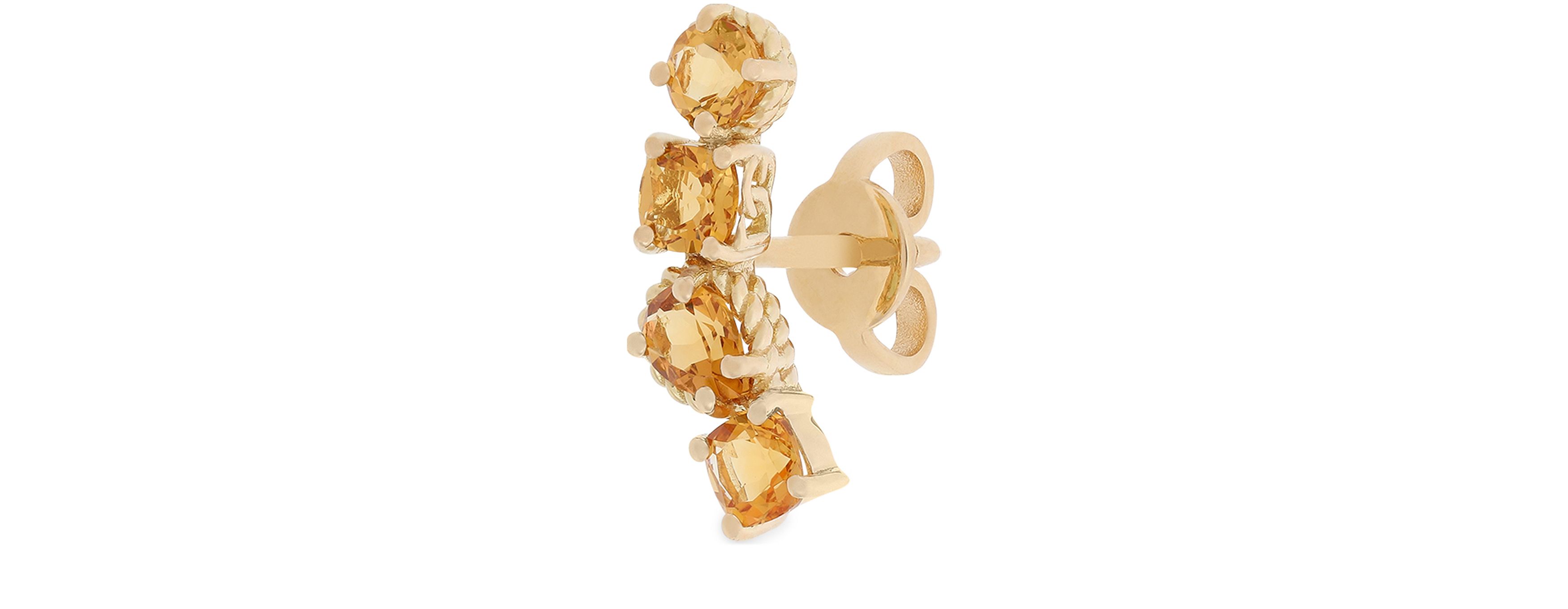 Dolce & Gabbana Single earring in yellow gold 18kt