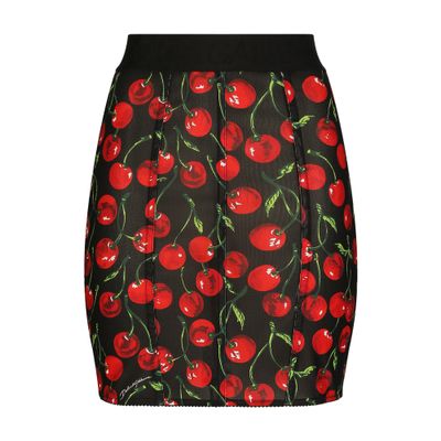 Dolce & Gabbana Short marquisette skirt