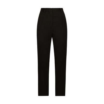 Dolce & Gabbana High-waisted wool cigarette pants