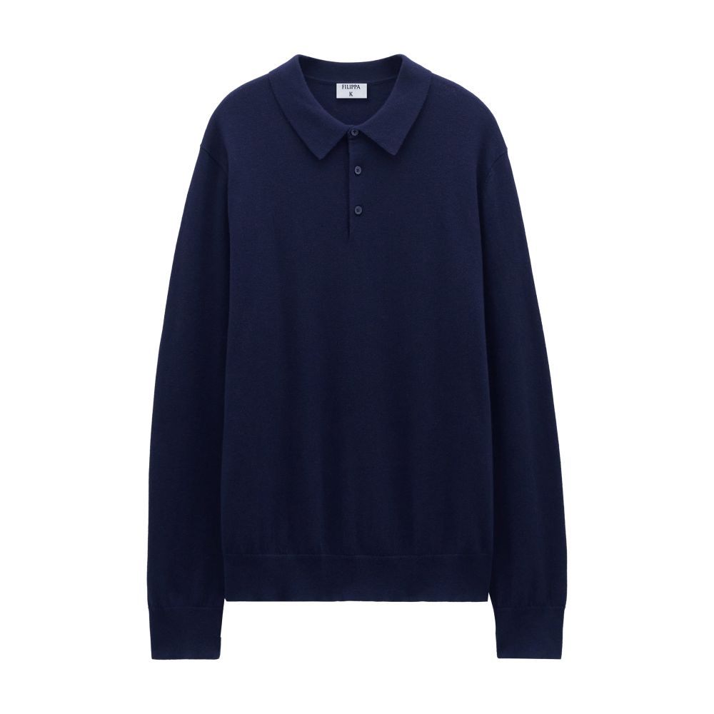 Filippa K Knitted polo shirt