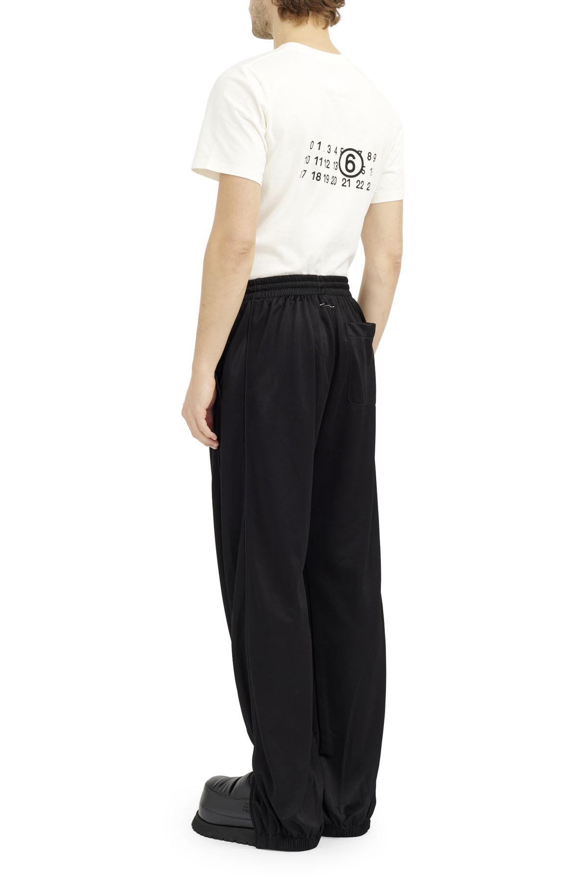 MM6 Maison Margiela Zip track trousers