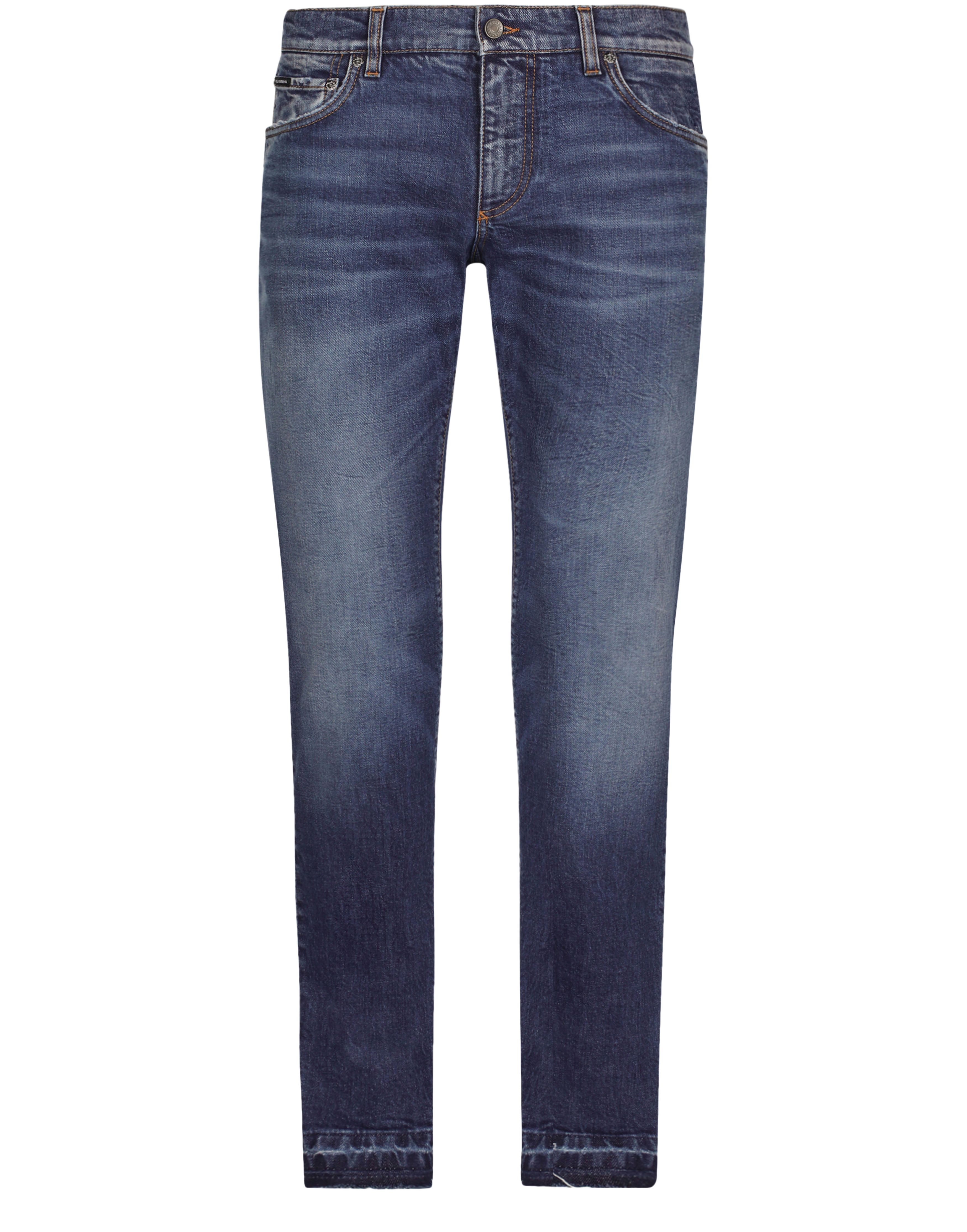 Dolce & Gabbana Washed slim fit stretch denim jeans