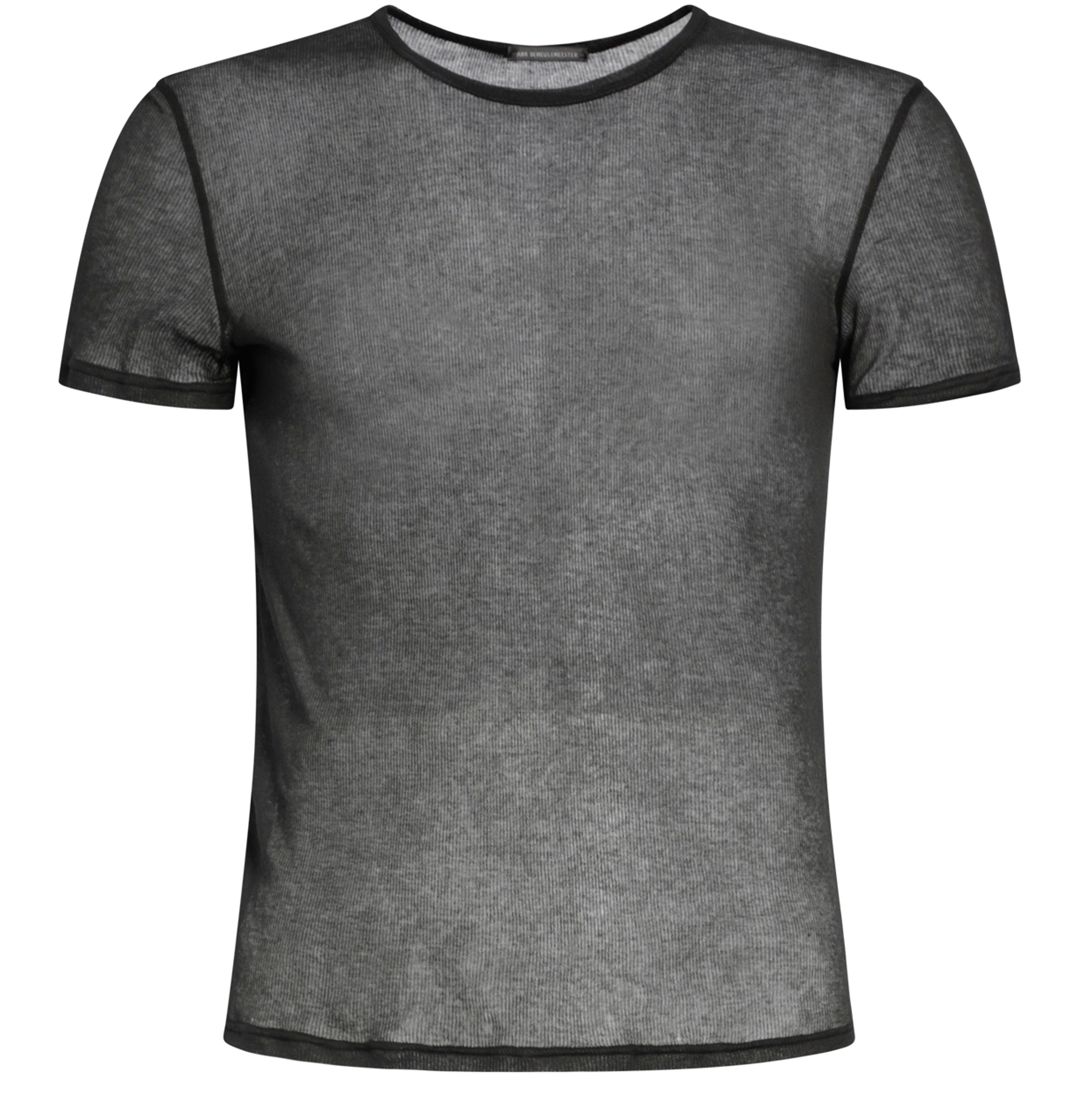 Ann Demeulemeester Gerben slim fit t-shirt light cotton rib